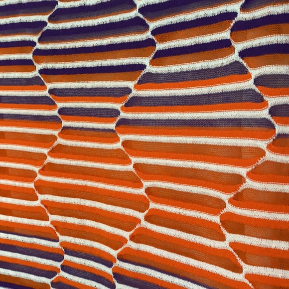 M by Missoni Knit Purple and Orange Dress - Picture 5 of 6